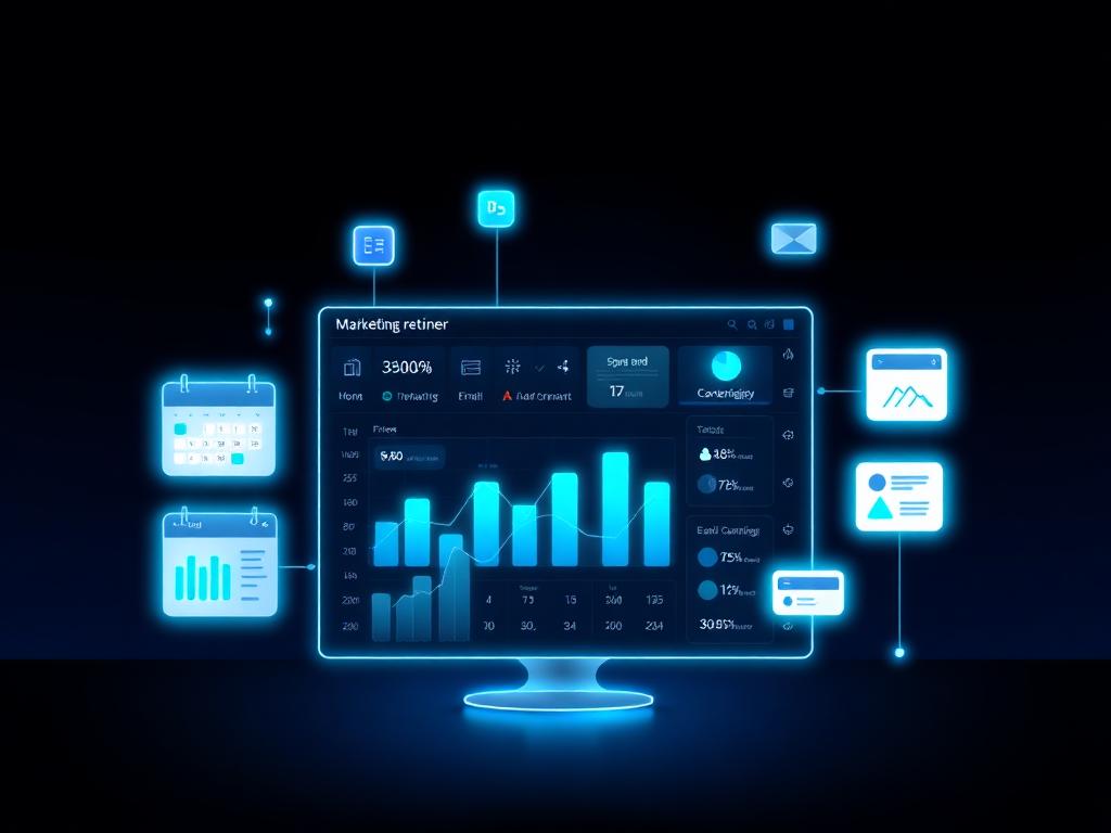 Fixed monthly marketing retainer dashboard for businesses