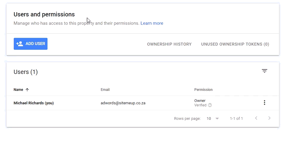 Add user - screenshot 1