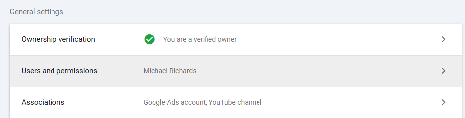 Users and Permissions - screenshot 2