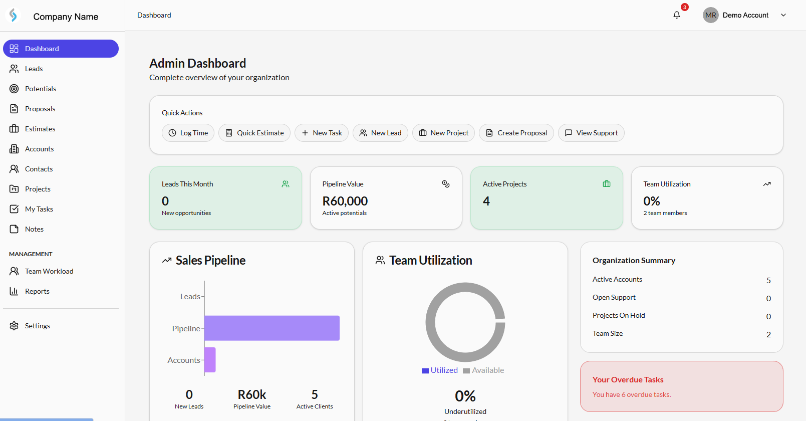 AgencyFlow screenshot